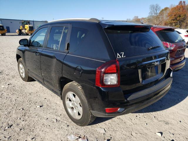 1C4NJCBA5FD313590 - 2015 JEEP COMPASS SP შავი ფოტო 3