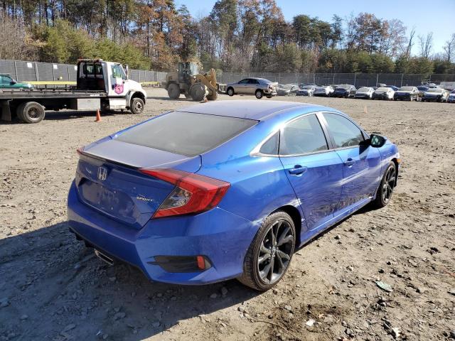 19XFC2F8XKE026710 - 2019 HONDA CIVIC SPOR أزرق صورة 4