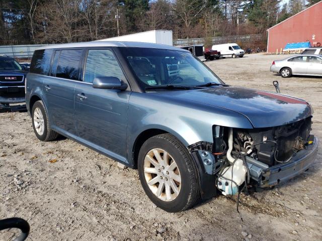 2FMHK6CC8ABA46791 - 2010 FORD FLEX SEL BLUE photo 4