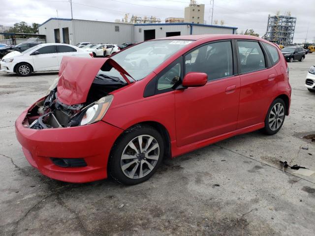 JHMGE8H51DC052609 - 2013 HONDA FIT SPORT RED photo 1