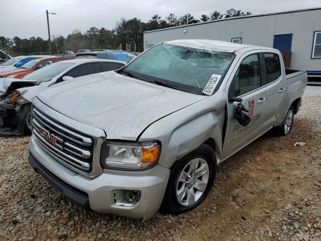 1GTG5CEN6J1325155 - 2018 GMC CANYON SLE SILVER photo 2