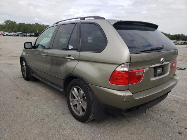 5UXFB53594LV02159 - 2004 BMW X5 4.4I BROWN photo 2