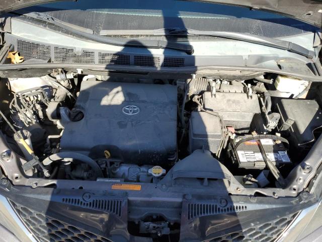 5TDXK3DC6CS212756 - 2012 TOYOTA SIENNA SPO CHARCOAL photo 7