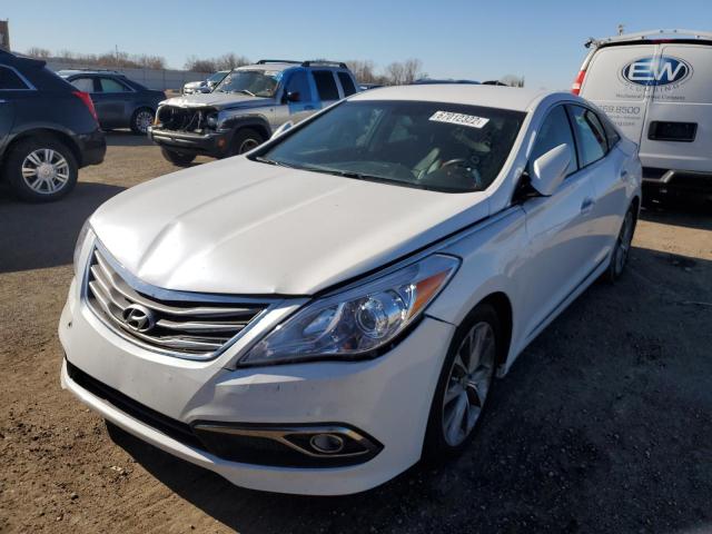 KMHFG4JG5FA473030 - 2015 HYUNDAI AZERA WHITE photo 1