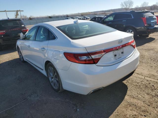 KMHFG4JG5FA473030 - 2015 HYUNDAI AZERA WHITE photo 2