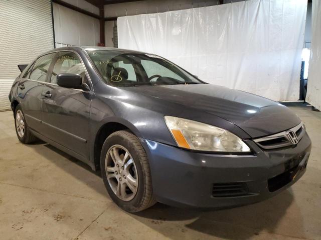 1HGCM56316A111807 - 2006 HONDA ACCORD GRAY photo 1