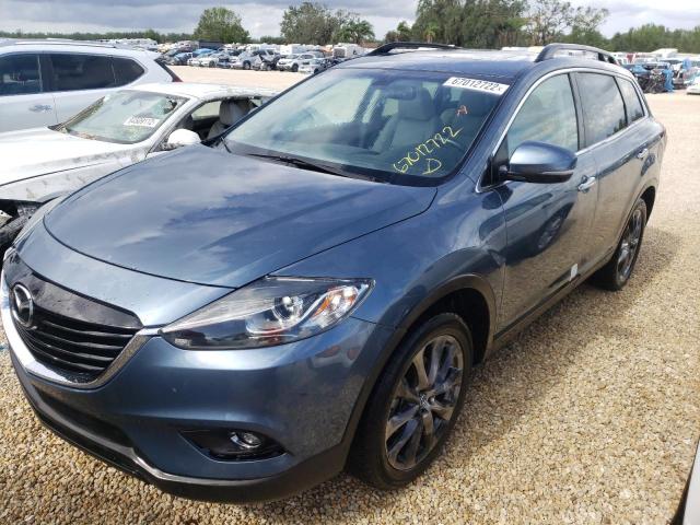 JM3TB2DA6F0453903 - 2015 MAZDA CX-9 GRAND BLUE photo 2