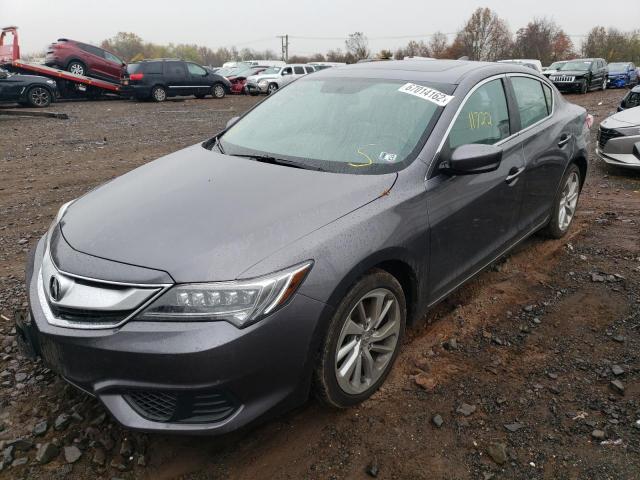 19UDE2F30JA008760 - 2018 ACURA ILX BASE W GRAY photo 2