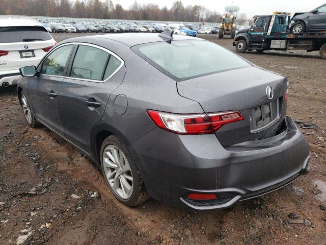 19UDE2F30JA008760 - 2018 ACURA ILX BASE W GRAY photo 3