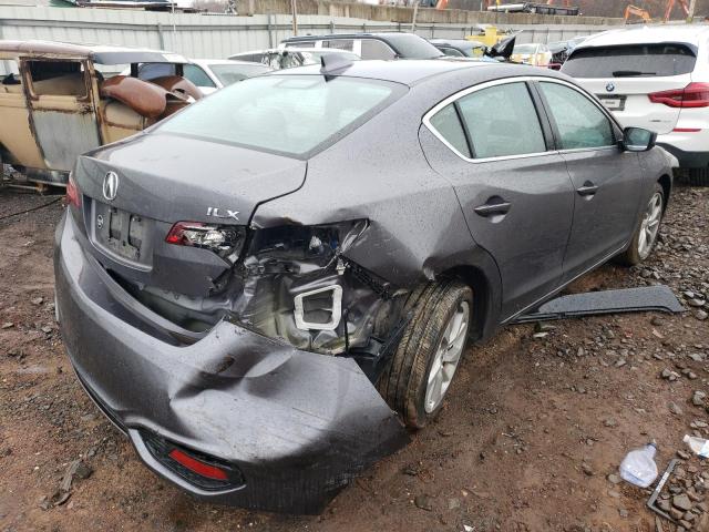 19UDE2F30JA008760 - 2018 ACURA ILX BASE W GRAY photo 4