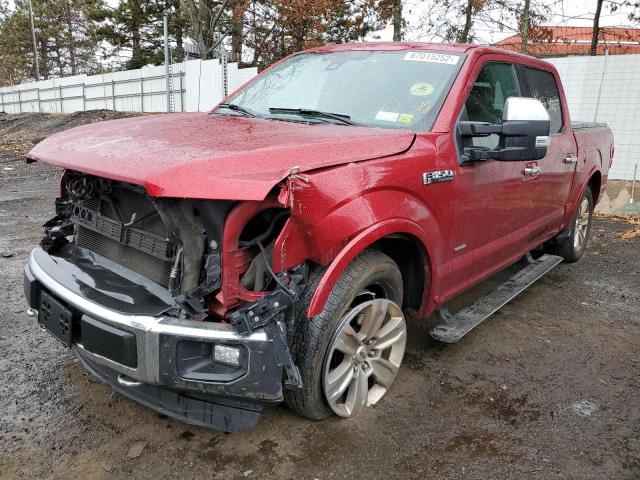 1FTEW1EG6FFB76038 - 2015 FORD F150 SUPER RED photo 2
