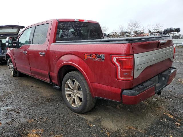 1FTEW1EG6FFB76038 - 2015 FORD F150 SUPER RED photo 3