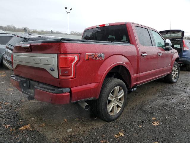 1FTEW1EG6FFB76038 - 2015 FORD F150 SUPER RED photo 4
