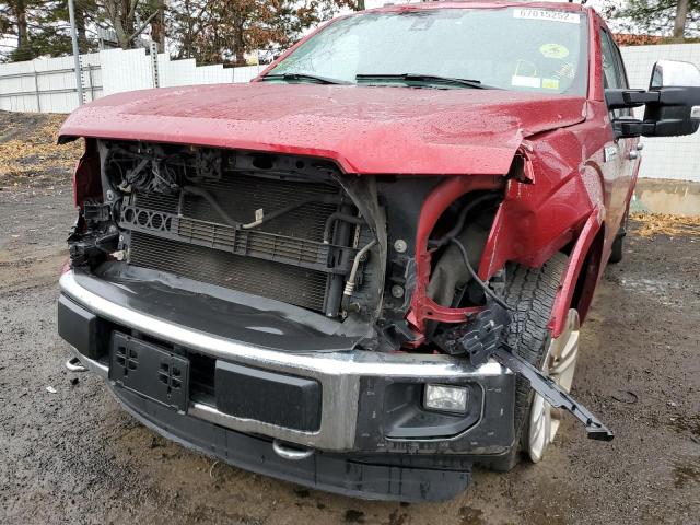 1FTEW1EG6FFB76038 - 2015 FORD F150 SUPER RED photo 9