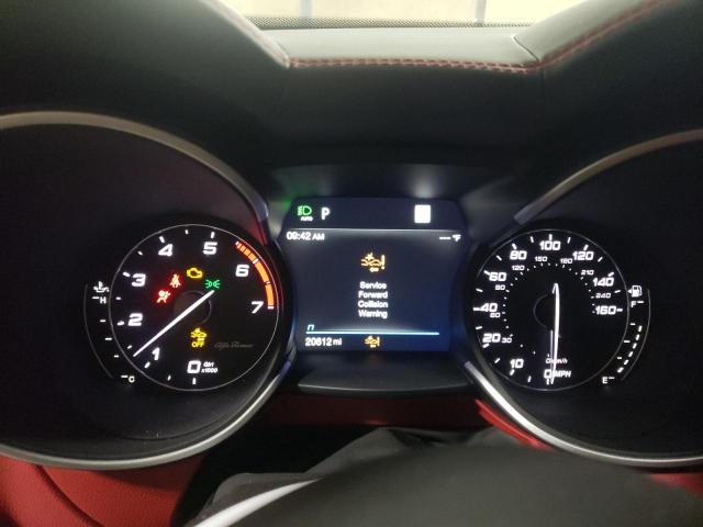 ZASPAKBN9M7D14959 - 2021 ALFA ROMEO STELVIO TI WHITE photo 9