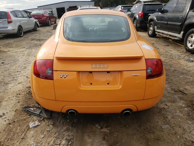 TRUWT28N041021370 - 2004 AUDI TT QUATTRO ORANGE photo 6