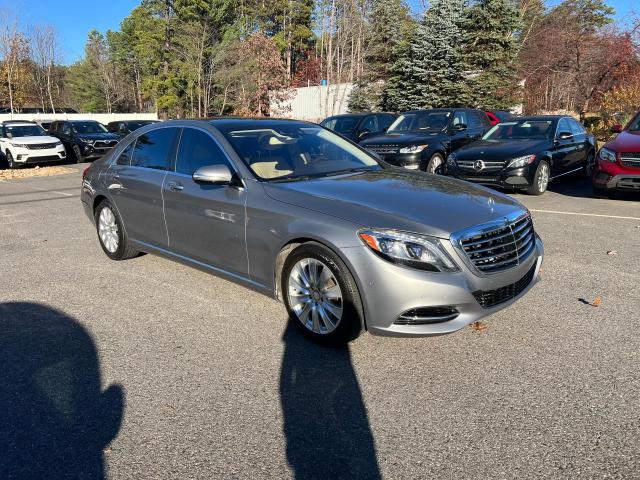 WDDUG8FB7FA141614 - 2015 MERCEDES-BENZ S 550 4MAT GRAY photo 1