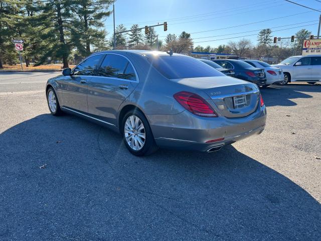 WDDUG8FB7FA141614 - 2015 MERCEDES-BENZ S 550 4MAT GRAY photo 4