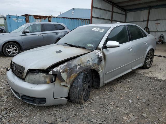 WAUPL58E44A124806 - 2004 AUDI S4 SILVER photo 1