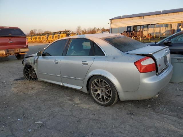 WAUPL58E44A124806 - 2004 AUDI S4 SILVER photo 2