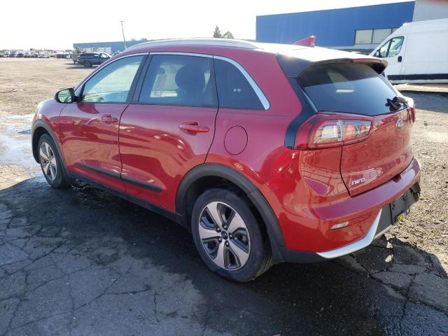 KNDCB3LC0H5089453 - 2017 KIA NIRO FE RED photo 3