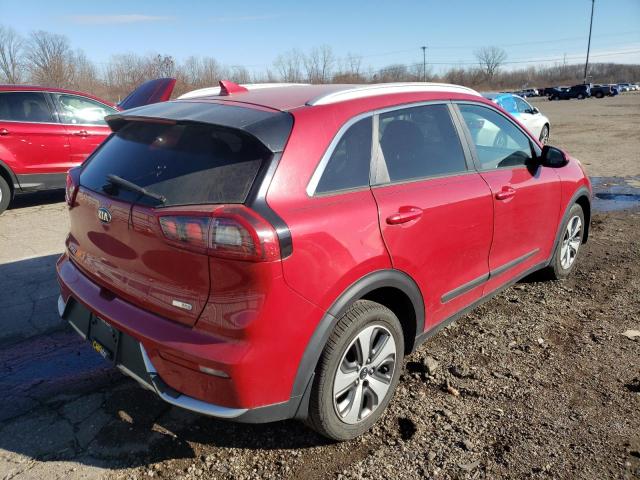 KNDCB3LC0H5089453 - 2017 KIA NIRO FE RED photo 4