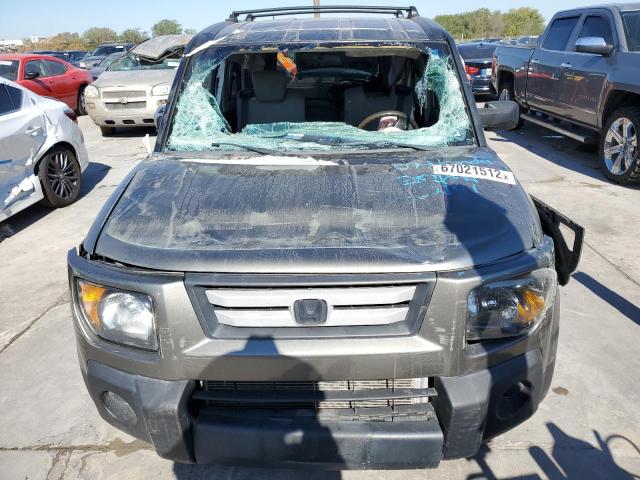 5J6YH28767L001133 - 2007 HONDA ELEMENT EX GRAY photo 5