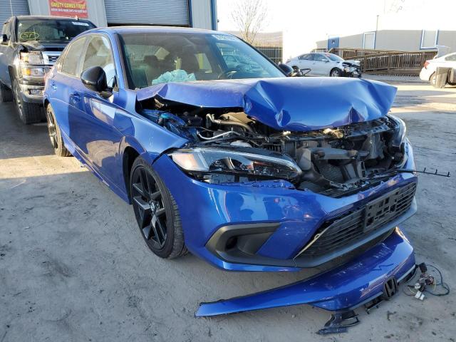 2HGFE2F59NH507896 - 2022 HONDA CIVIC SPOR BLUE photo 1