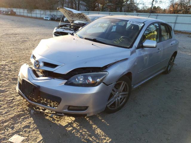 JM1BK344491235509 - 2009 MAZDA 3 S SILVER photo 2