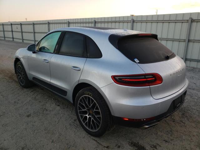 WP1AA2A58HLB02257 - 2017 PORSCHE MACAN SILVER photo 3