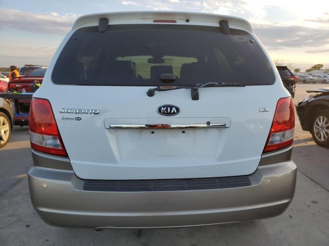 KNDJD733565636612 - 2006 KIA SORENTO EX WHITE photo 6