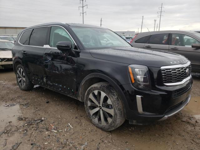 5XYP34HCXMG152668 - 2021 KIA TELLURIDE BLACK photo 1