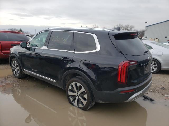 5XYP34HCXMG152668 - 2021 KIA TELLURIDE BLACK photo 3