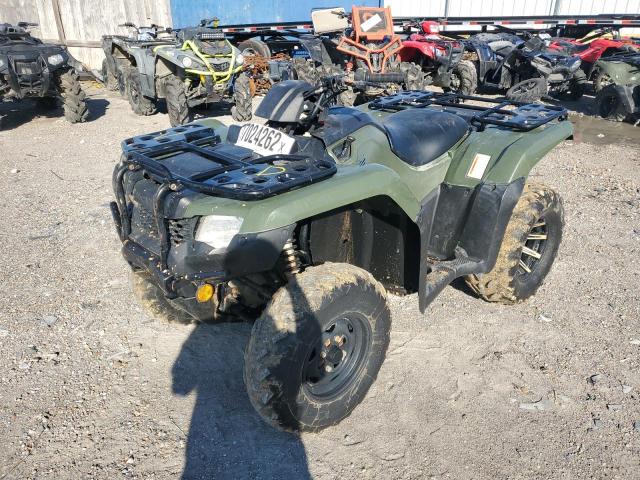 1HFTE4011H4300204 - 2017 HONDA TRX420 FM GREEN photo 2