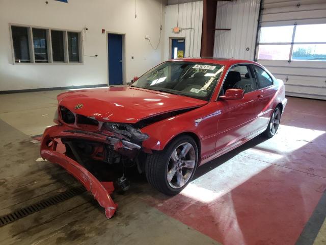 WBABV13435JT23231 - 2005 BMW 325 CI SUL RED photo 2