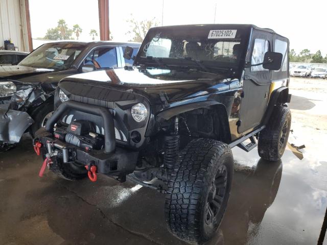 1J4AA2D18BL620820 - 2011 JEEP WRANGLER S BLACK photo 2