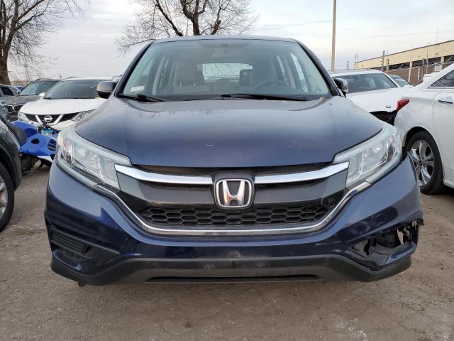 5J6RM4H34FL076565 - 2015 HONDA CR-V LX BLUE photo 5