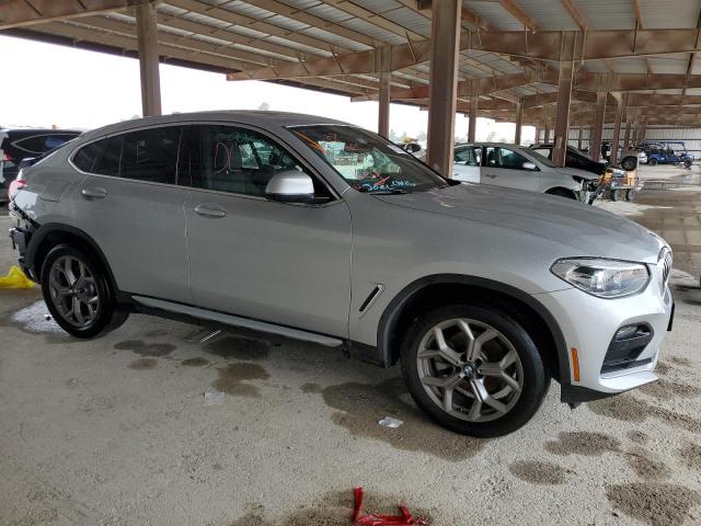 5UX2V1C04LLE67454 - 2020 BMW X4 XDRIVE3 SILVER photo 4