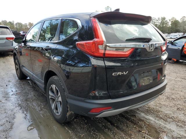 2HKRW6H38JH220644 - 2018 HONDA CR-V LX BLACK photo 3