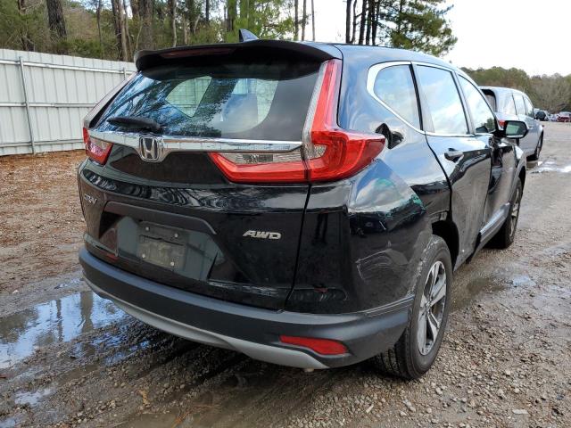 2HKRW6H38JH220644 - 2018 HONDA CR-V LX BLACK photo 4