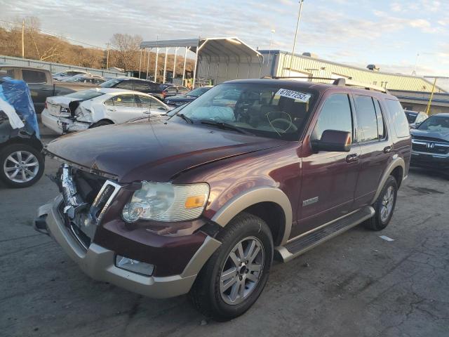 1FMEU64E27UB66070 - 2007 FORD EXPLORER E BURGUNDY photo 2