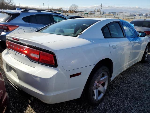 2C3CDXAT6EH279125 - 2014 DODGE CHARGER PO WHITE photo 4