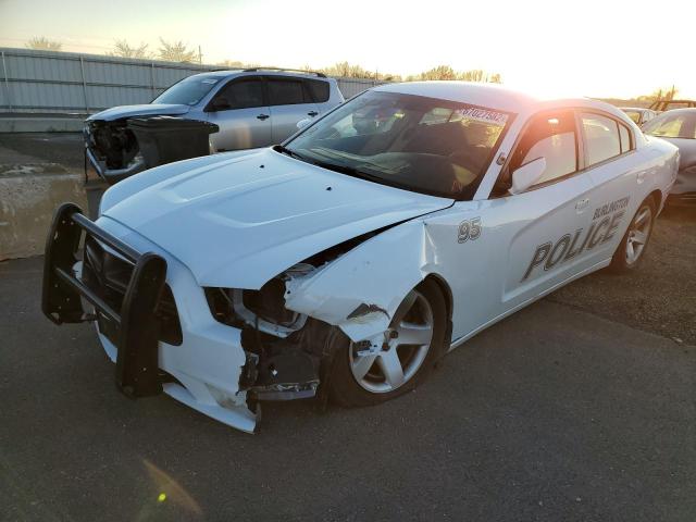 2C3CDXAT6EH279125 - 2014 DODGE CHARGER PO WHITE photo 9