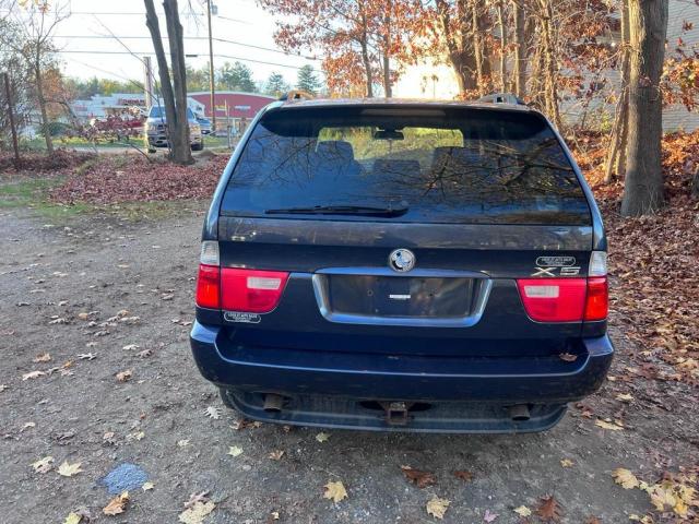 5UXFA13564LU30283 - 2004 BMW X5 3.0I BLUE photo 10