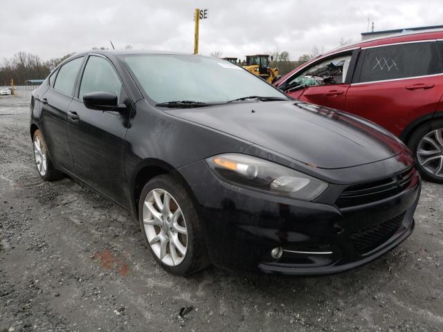 1C3CDFBH2DD267084 - 2013 DODGE DART BLACK photo 1