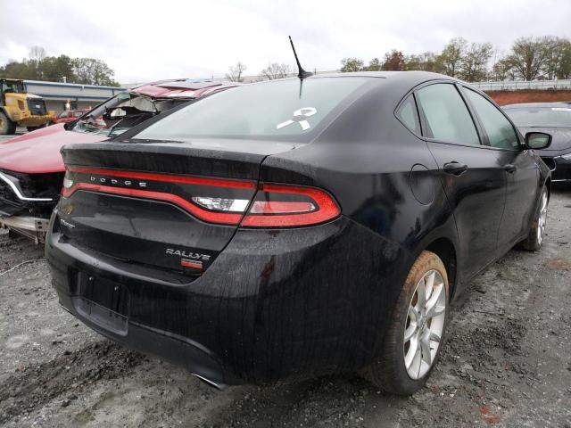 1C3CDFBH2DD267084 - 2013 DODGE DART BLACK photo 4