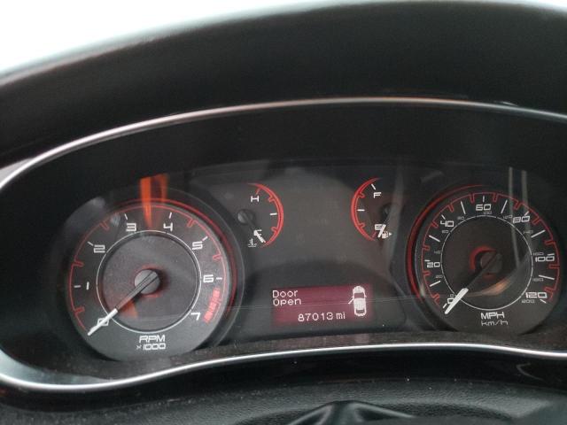 1C3CDFBH2DD267084 - 2013 DODGE DART BLACK photo 8
