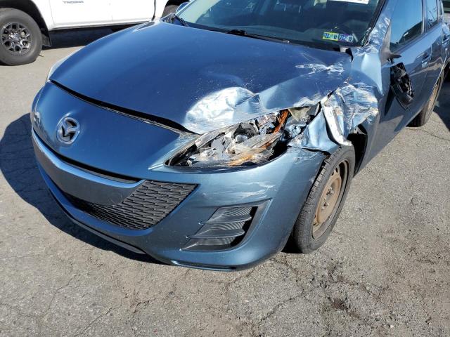 JM1BL1SG0A1229628 - 2010 MAZDA MAZDA3 I BLUE photo 9