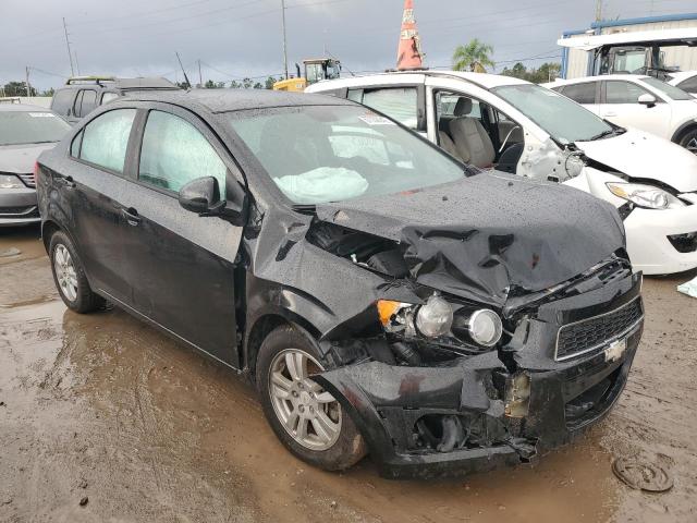 1G1JA5SH1C4136421 - 2012 CHEVROLET SONIC LS BLACK photo 1