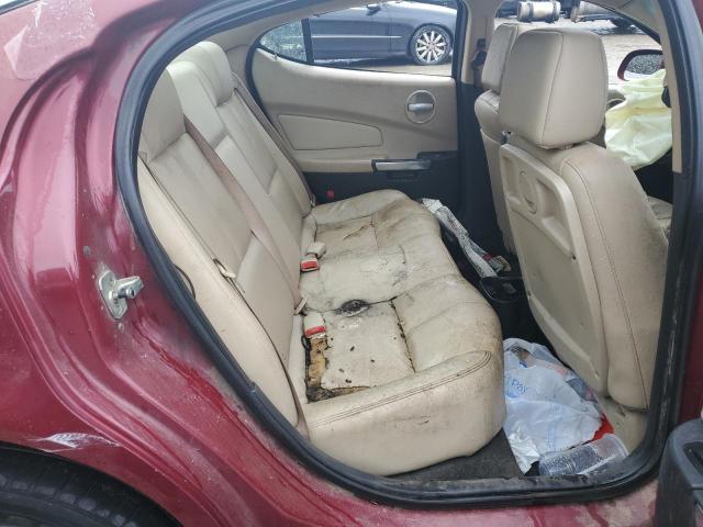 2G2WR554661119228 - 2006 PONTIAC GRAND PRIX ბურგუნდია ფოტო 10